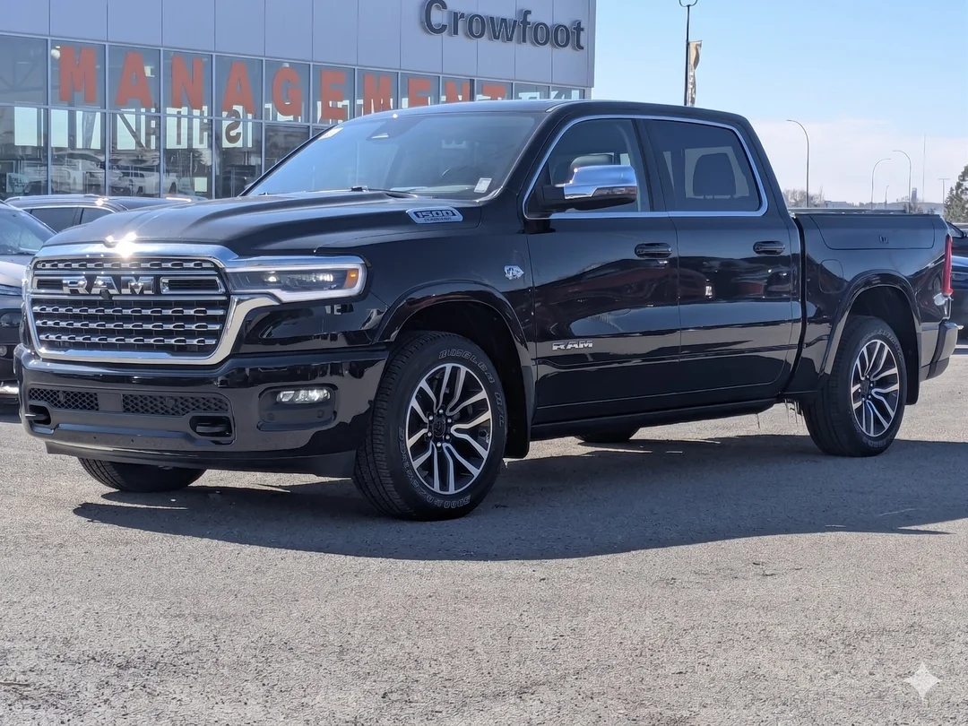 New 2026 Black RAM Tungsten - - 4x4 - 540HP Turbo I6 - Adaptive Cruise Control - Park Assist & More! image 4