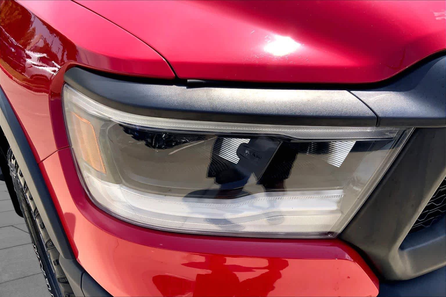 Used 2020 Flame Red Clearcoat Ram Rebel image 27