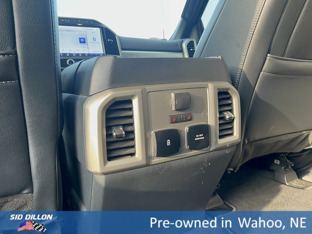 Used 2022 Carbonized Gray Metallic Ford LARIAT image 20
