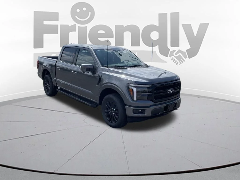 New 2026 Carbonized Gray Metallic Ford Lariat® image 3
