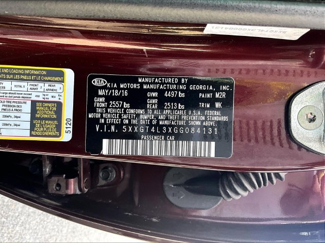 Used 2016 Sangria Red Kia LX image 34