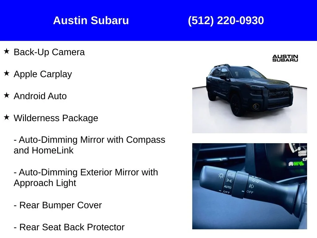 New 2026 Gray Subaru Wilderness image 9