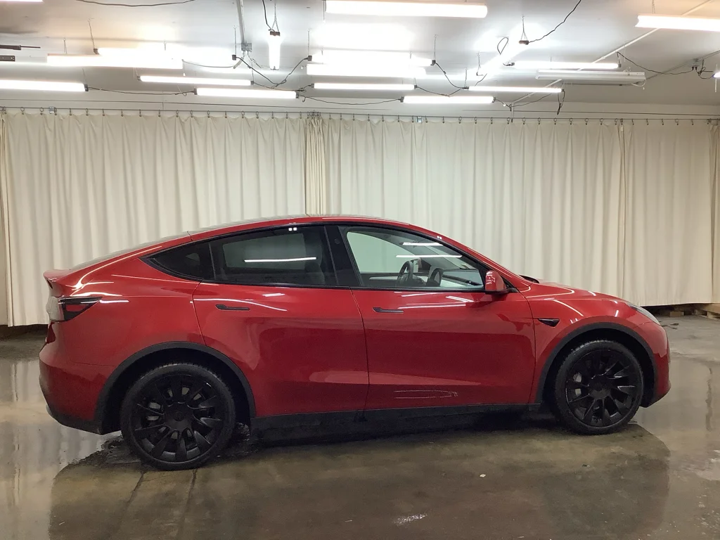 Used 2023 Red Multi-Coat Tesla Long Range image 4