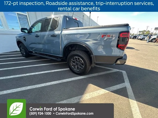 Used 2024 Azure Gray Metallic Ford XLT image 4