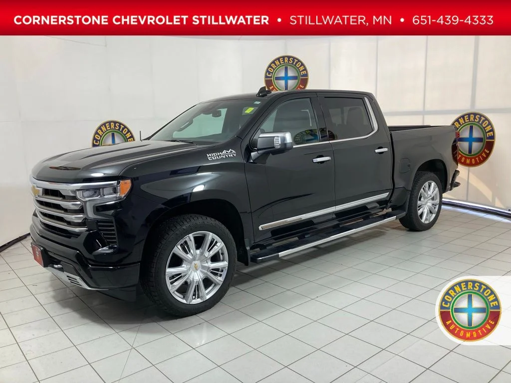 Used 2022 Black Chevrolet High Country image 1