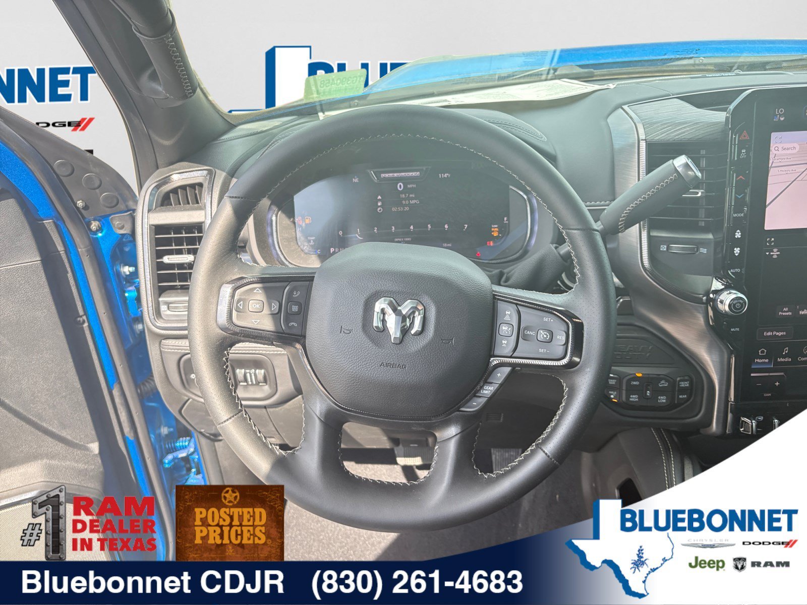 New 2027 Hydro Blue Pearl-Coat Paint RAM Power Wagon Hemi image 13