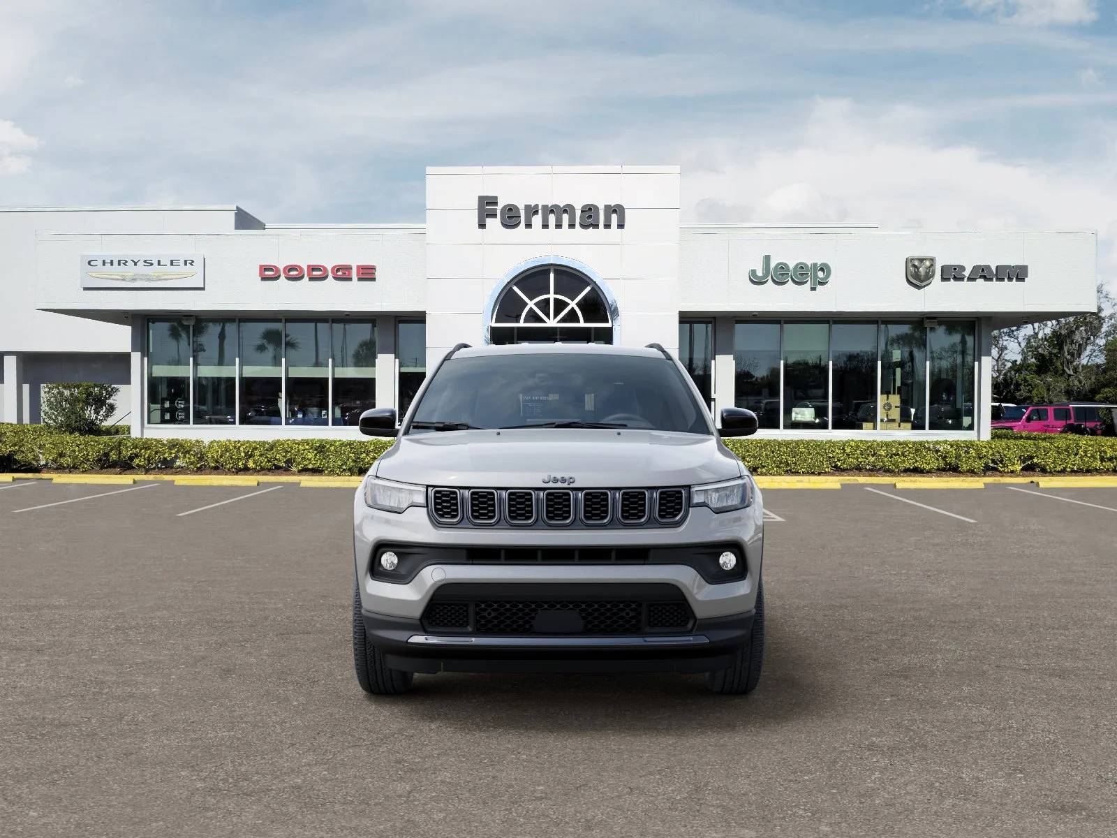 New 2026 Silver Zynith Metallic Clear-Coat Exterior Paint Jeep Latitude image 36