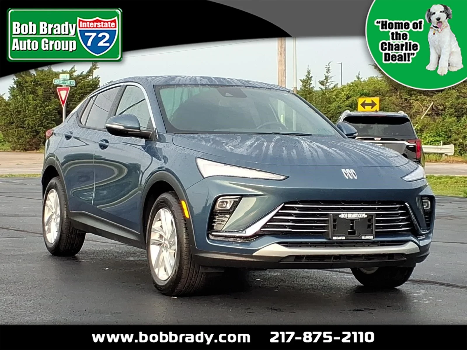 Used 2024 Ocean Blue Buick Preferred image 1