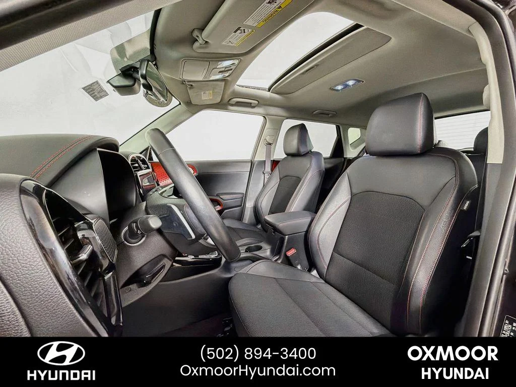 Used 2022 Cherry Black Kia Turbo image 22