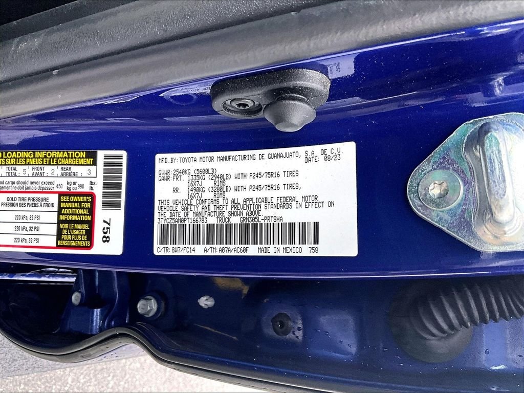 Used 2023 Blue Toyota SR5 image 36