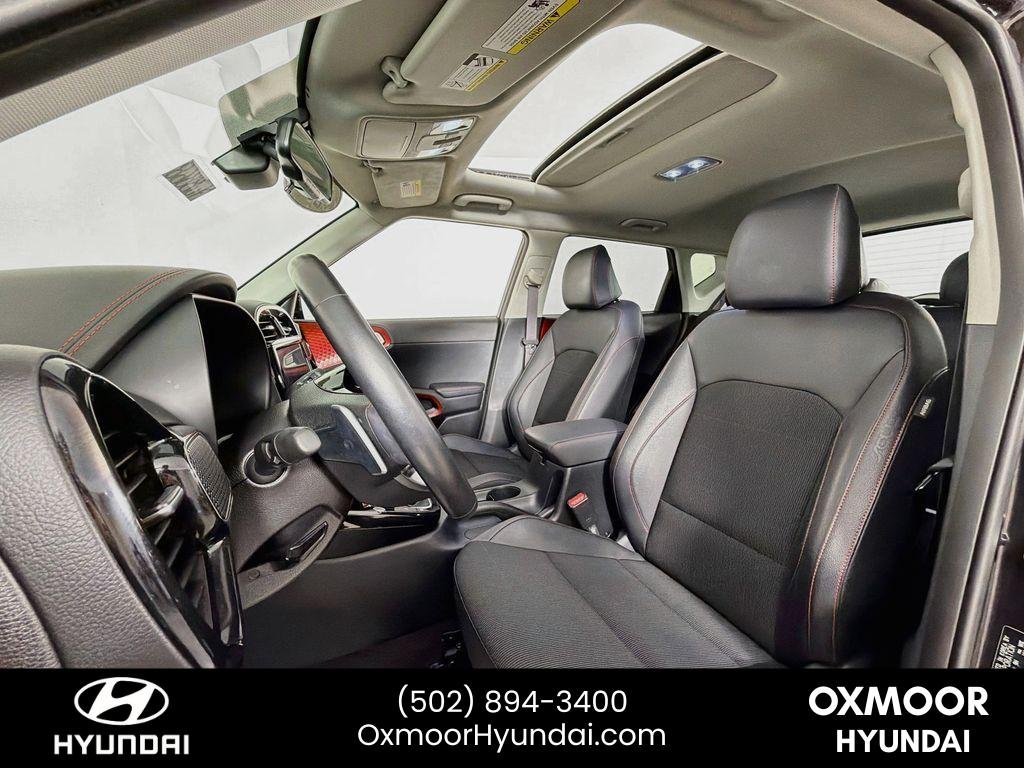 Used 2022 Cherry Black Kia Turbo image 22
