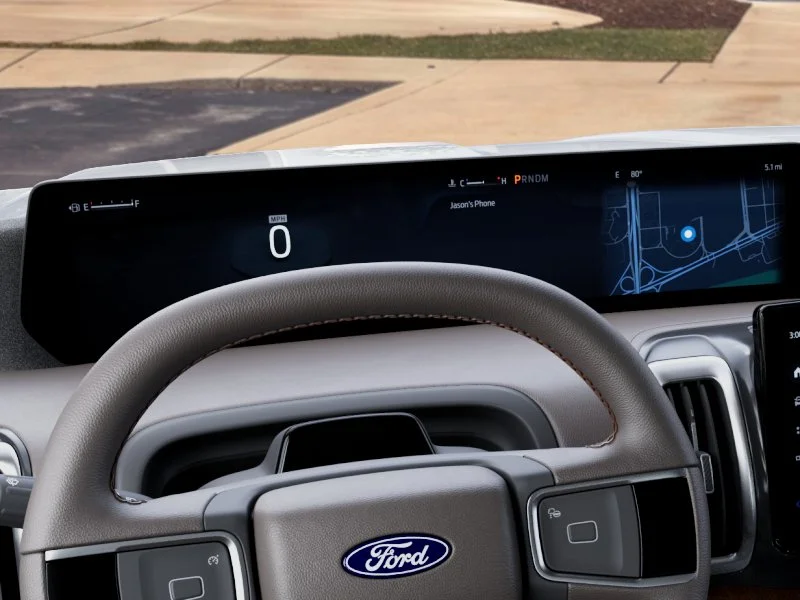 New 2027 Glacier Gray Metallic Tri-Coat Ford MAX King Ranch® image 13