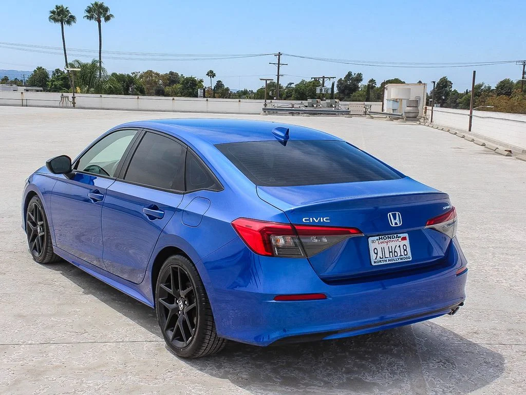 Certified Used 2024 Aegean Blue Metallic Honda Sport image 4