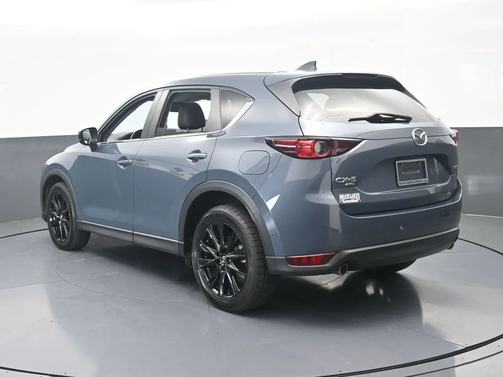 Used 2021 Polymetal Gray Mazda Carbon Edition image 4