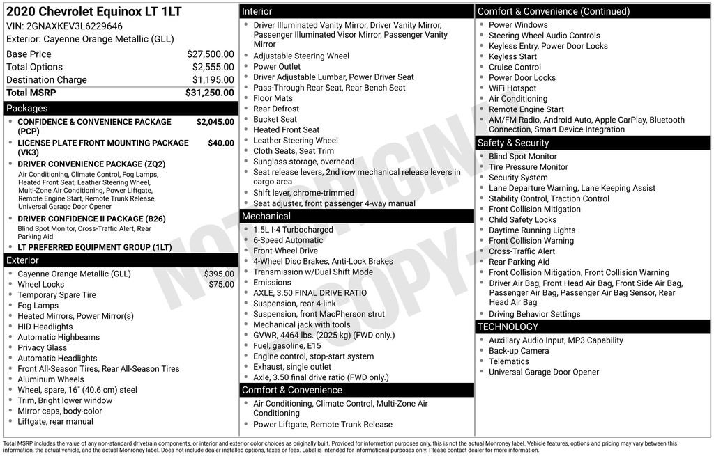Used 2020 Red Chevrolet LT image 32