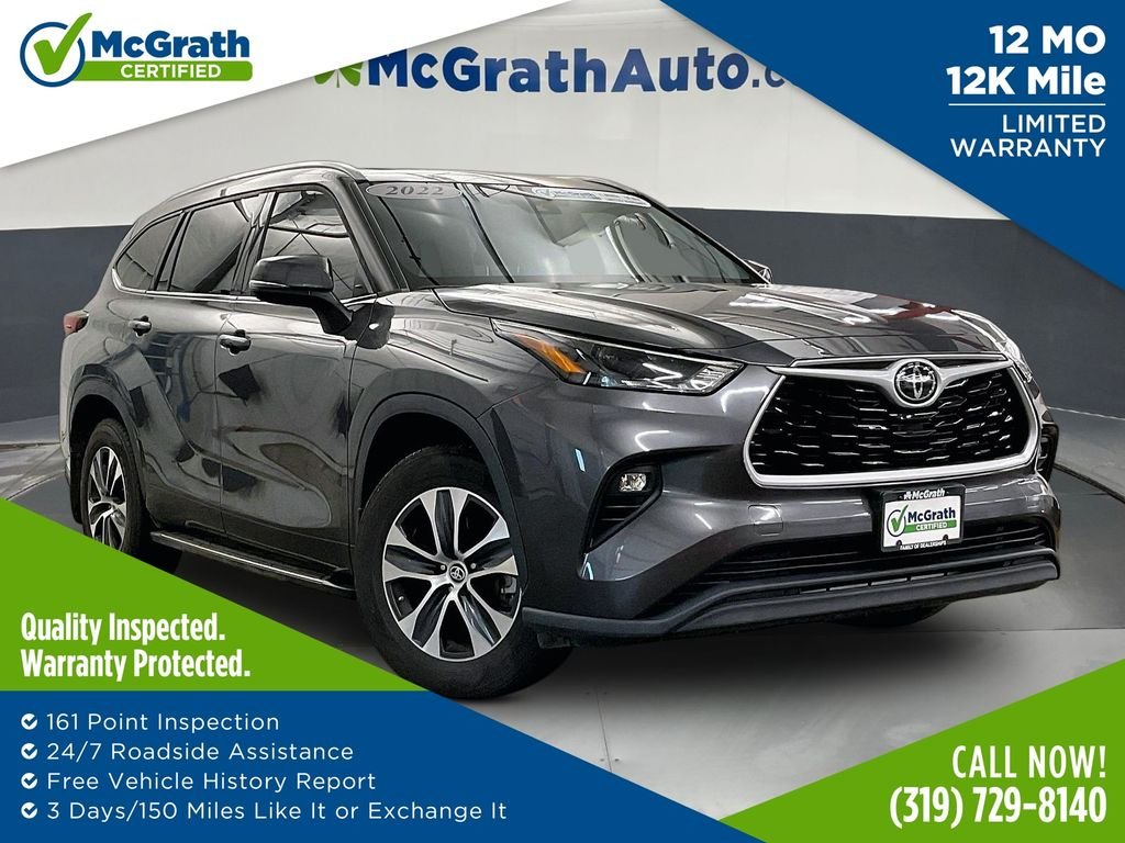 Used 2022 Gray Toyota XLE image 1