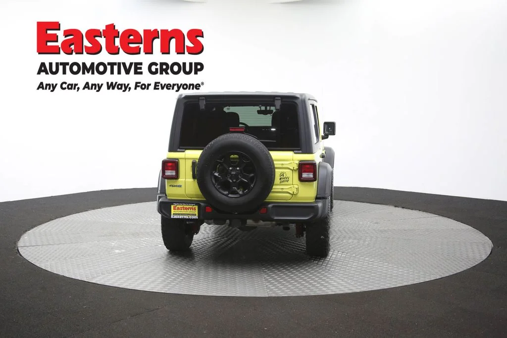 Used 2023 Yellow Jeep Willys 4xe image 38