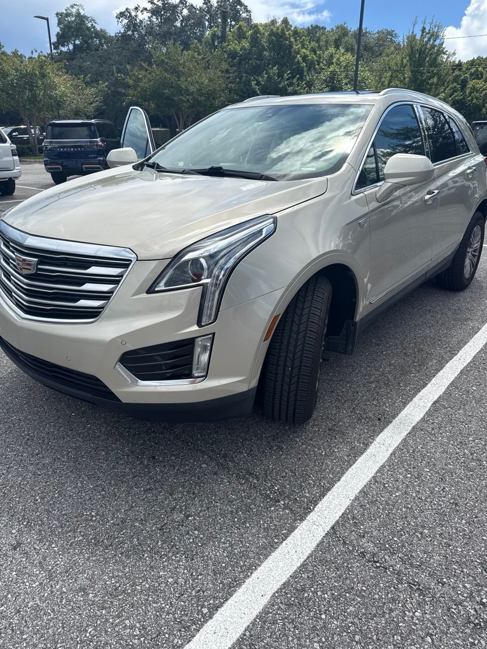 Used 2017 Silver Cadillac Luxury image 1