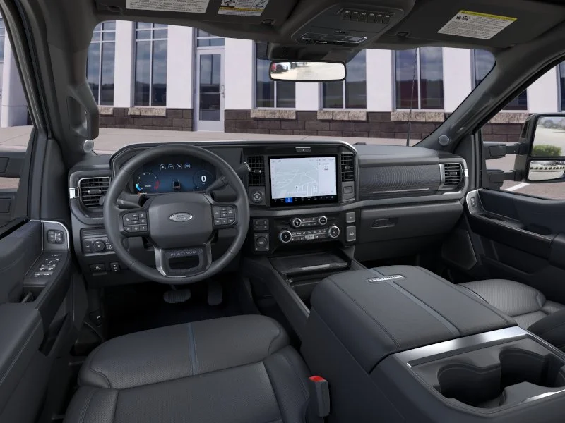 New 2026 Glacier Gray Metallic Tri-Coat Ford F-350® Platinum® image 34