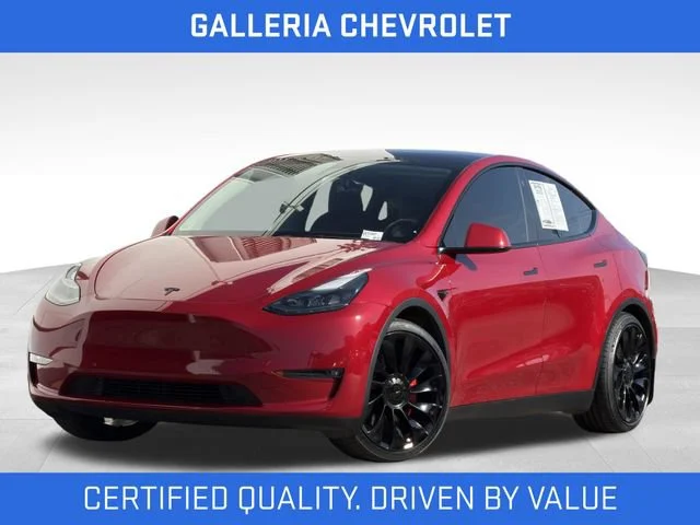Used 2022 Tesla Model Y Performance with VIN 7SAYGDEF9NF496933 for sale in Farmers Branch, TX