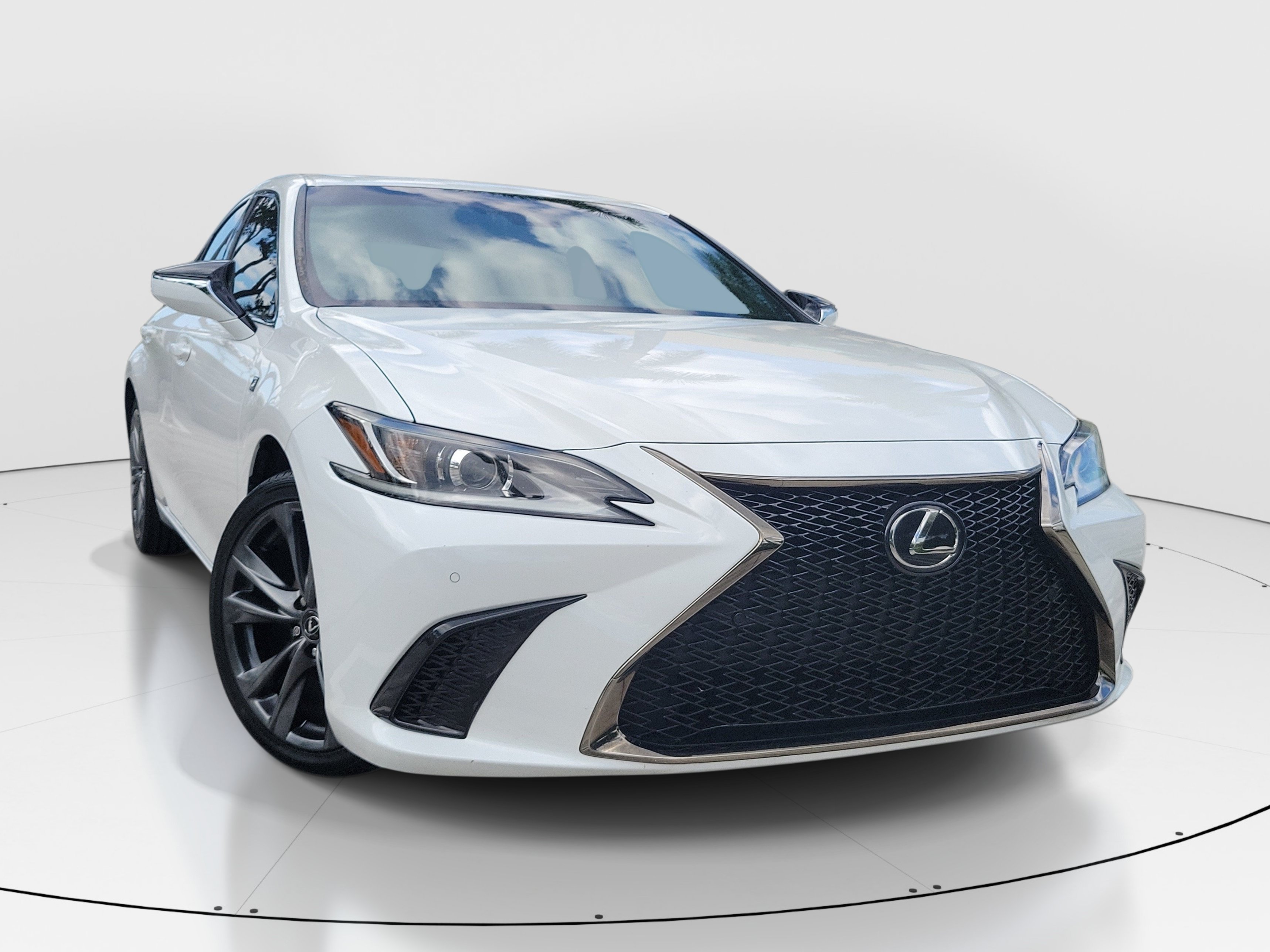 Certified Used 2021 Ultra White Lexus 350 F Sport image 2
