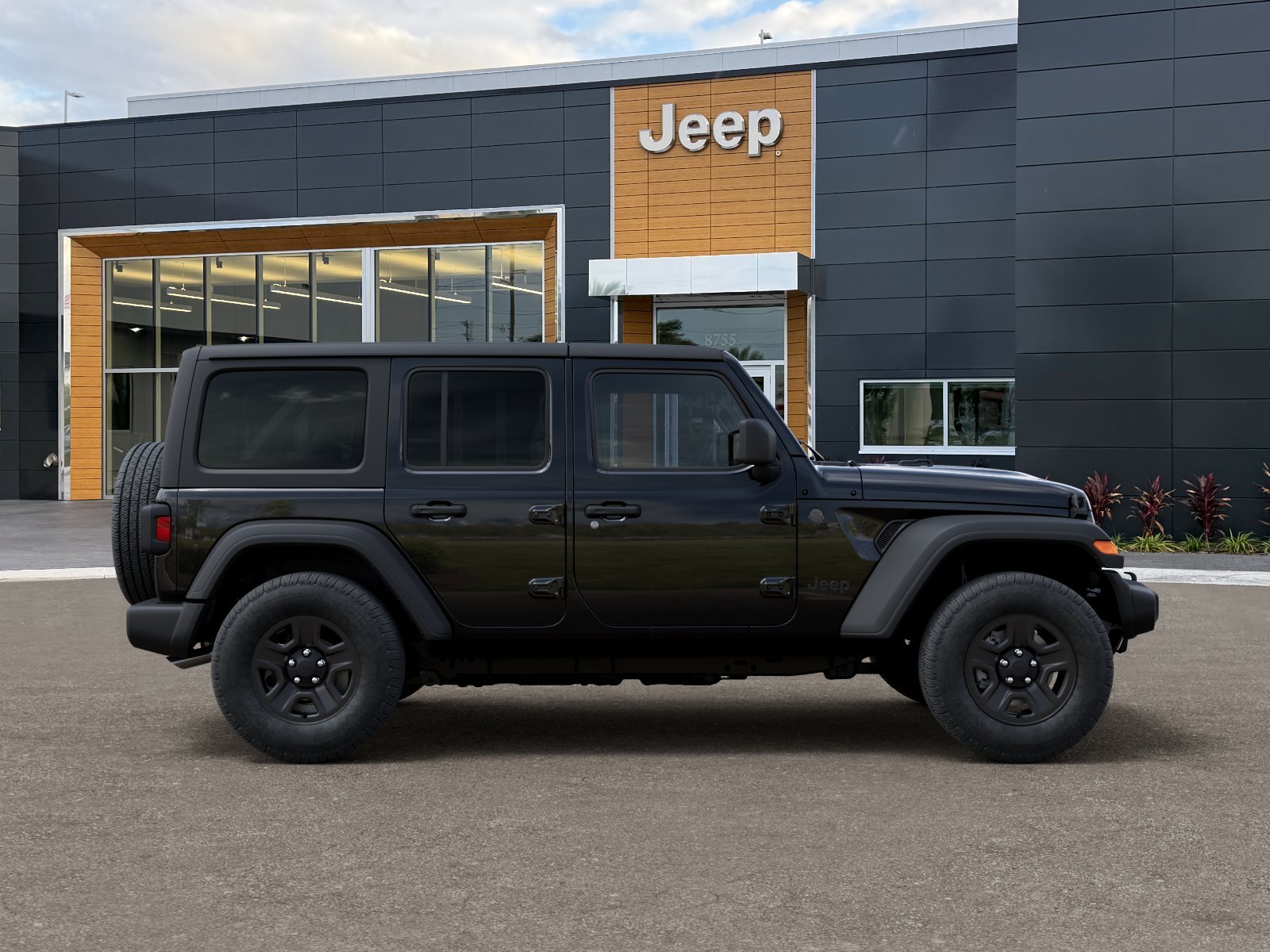New 2026 Black Clear-Coat Exterior Paint Jeep Sport image 49
