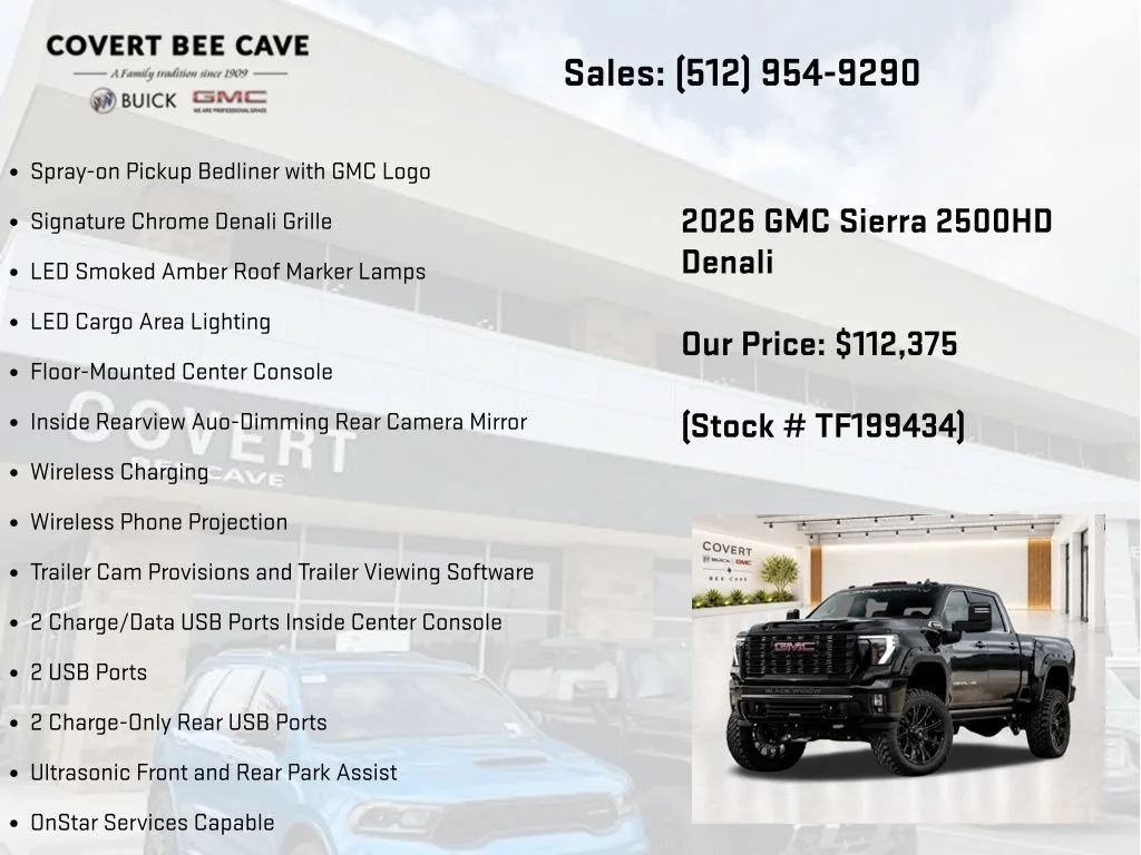 2026 GMC Sierra 2500HD Denali - Photo 36