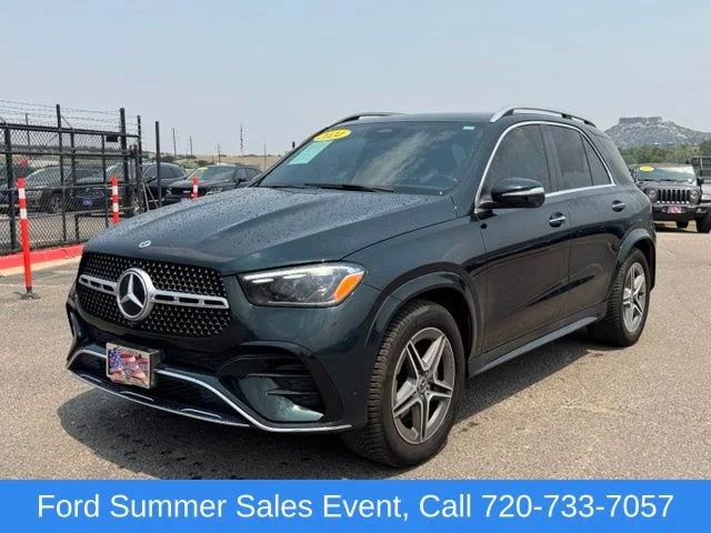 Used 2024 Green Mercedes-Benz GLE 350 image 1