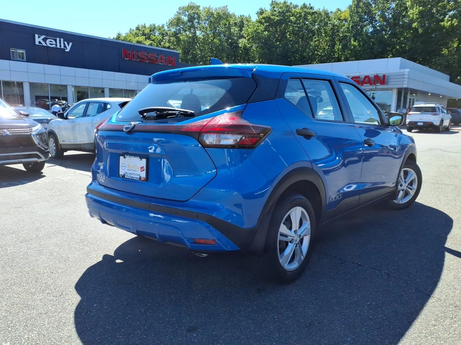 Certified Used 2023 Electric Blue Metallic Nissan S image 5