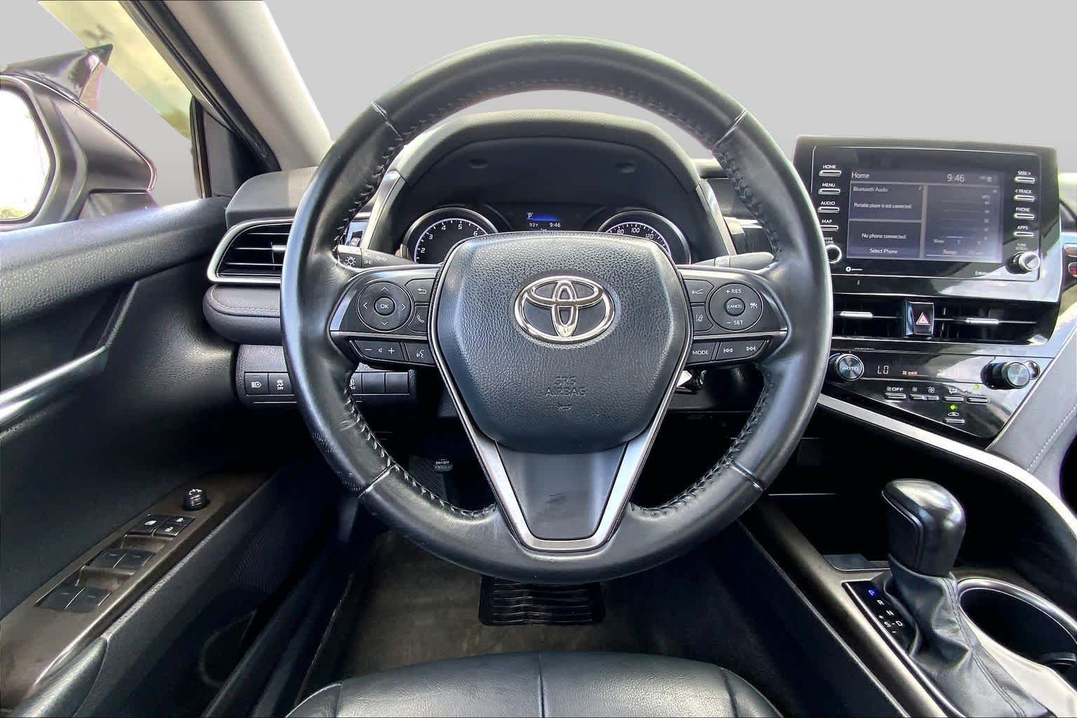 Used 2022 Celestial Silver Metallic Toyota SE image 6