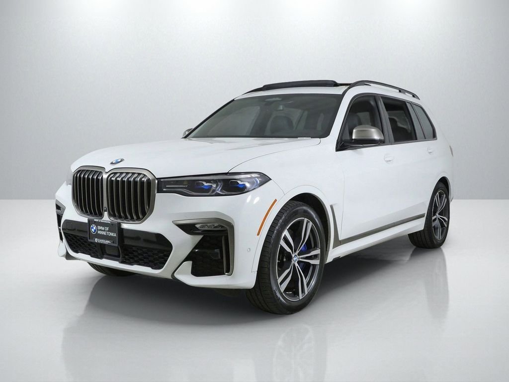Used 2022 Alpine White BMW M50i image 1