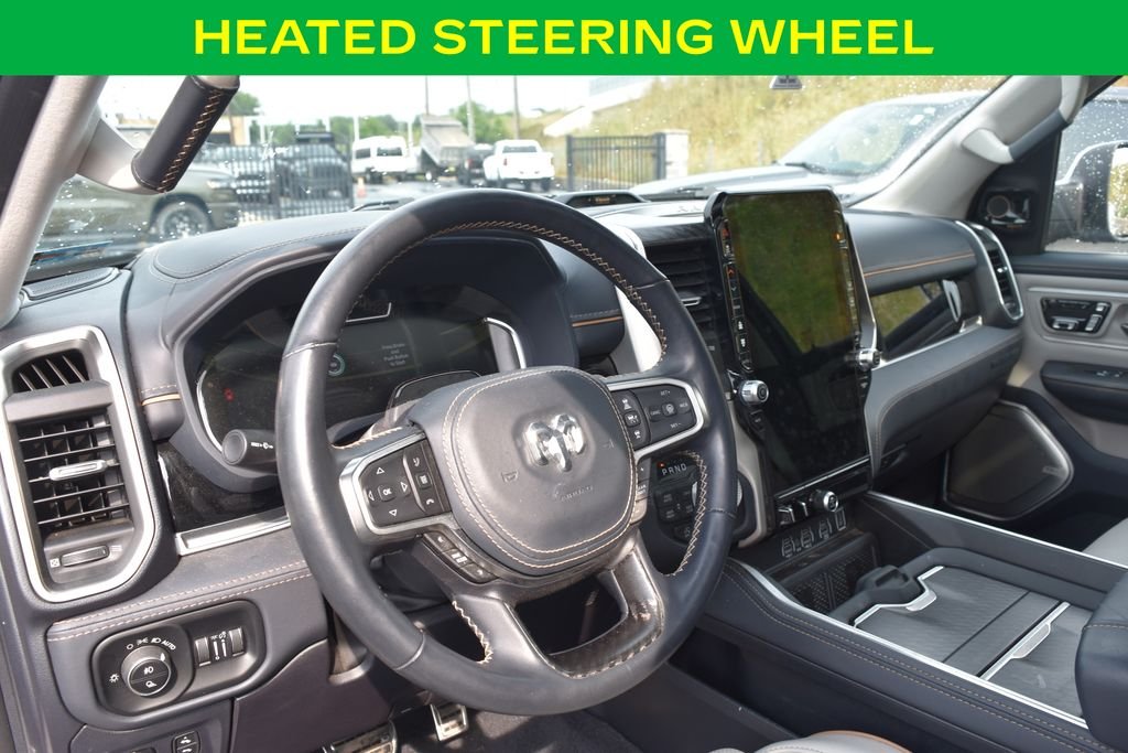 Used 2025 Bright White Clearcoat RAM Tungsten image 19