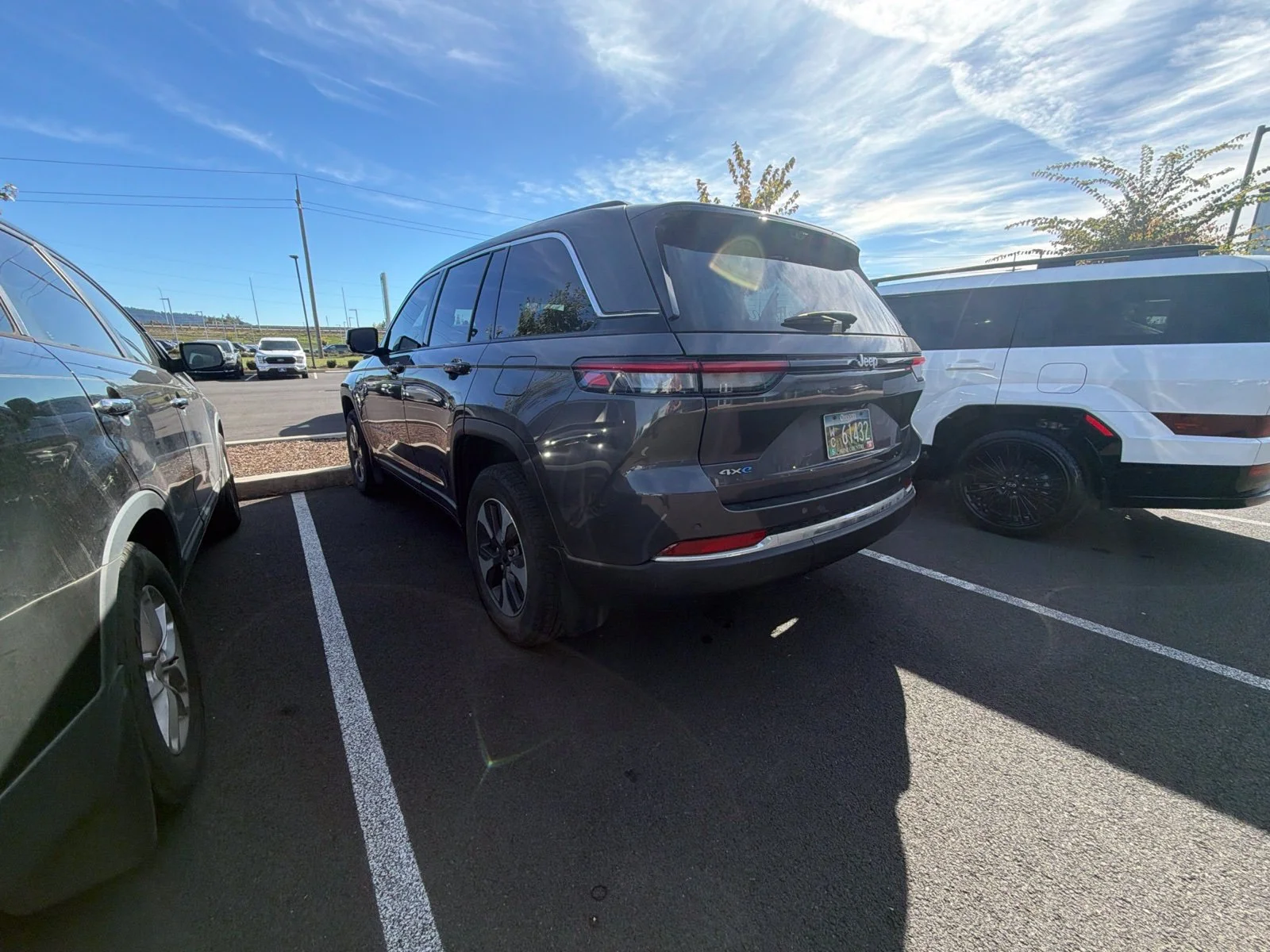 Used 2022 Gray Jeep 4xe image 3