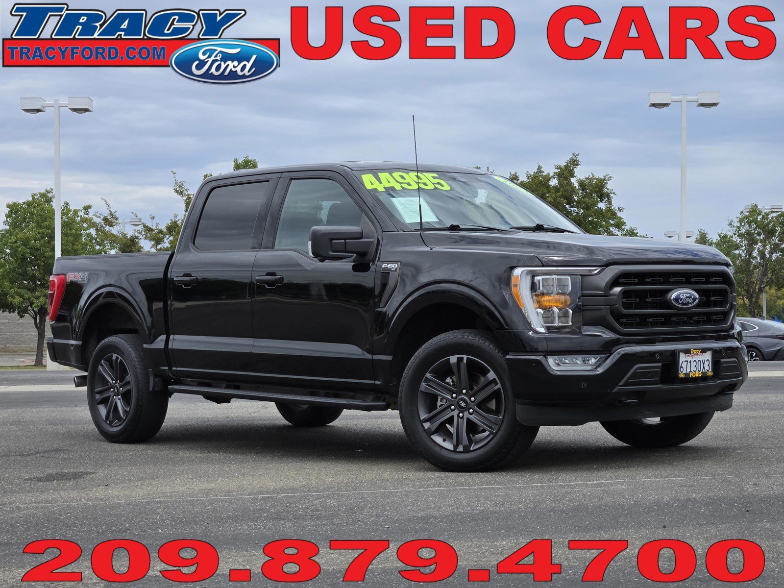 Used 2023 Black Ford  image 1