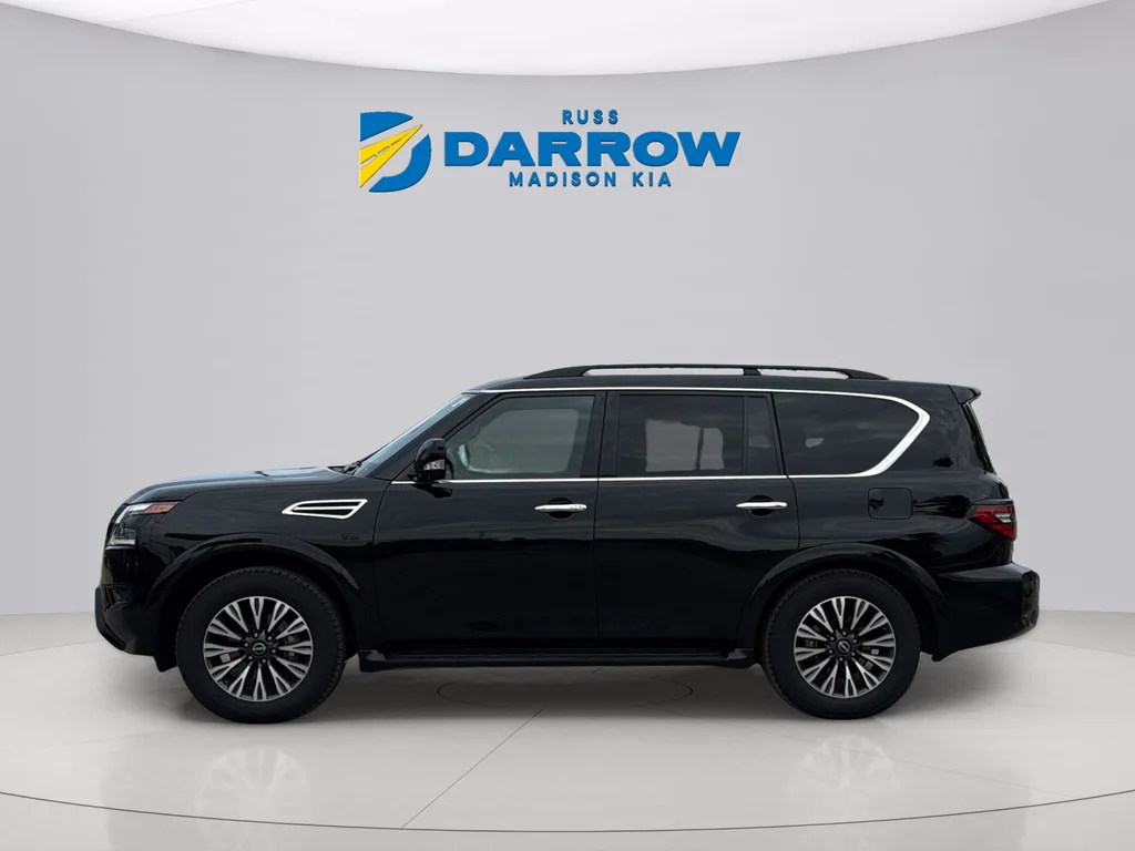 Used 2021 Super Black Nissan SL image 2