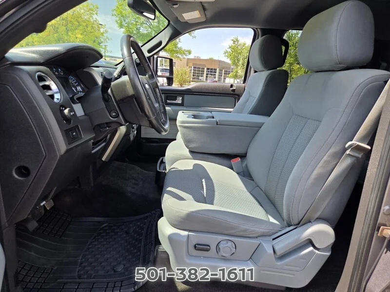 Used 2014 Sterling Gray Metallic FORD 2WD SUPERCREW 145" XLT image 8