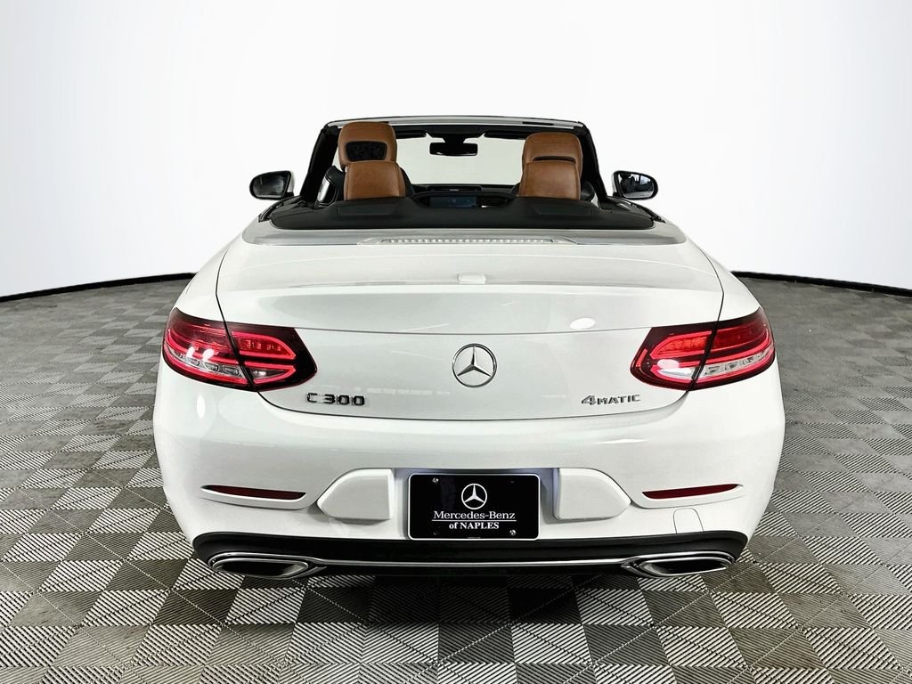 Used 2019 White Mercedes-Benz C 300 Cabriolet image 6