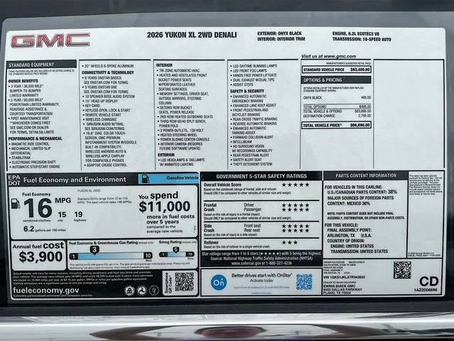 2026 GMC Yukon XL Denali - Photo 21