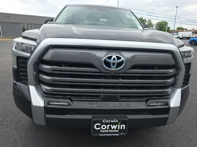 Used 2024 Midnight Black Metallic Toyota Limited image 2