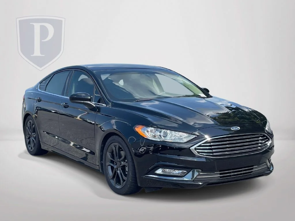 Used 2018 Black Ford SE image 2
