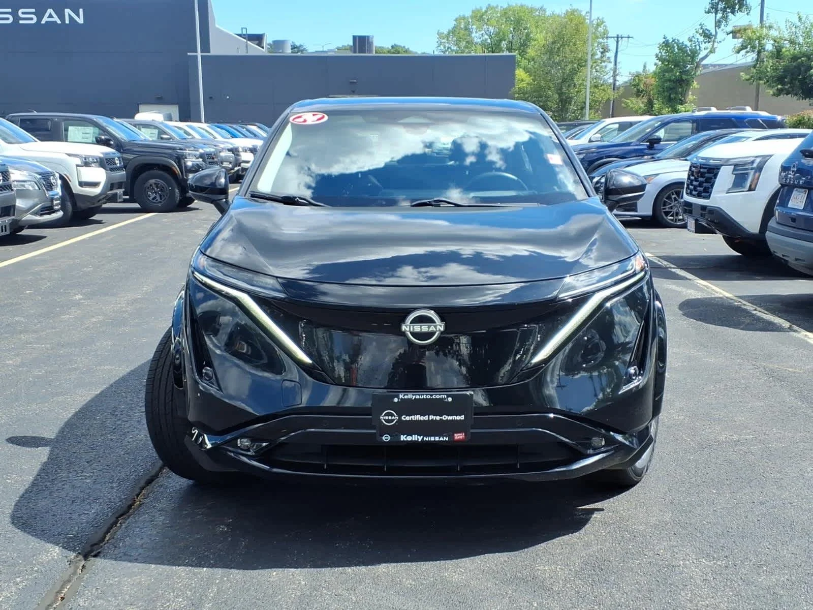 Certified 2024 Nissan ARIYA Evolve+ with VIN JN1DF0BB3RM742822 for sale in Woburn, MA