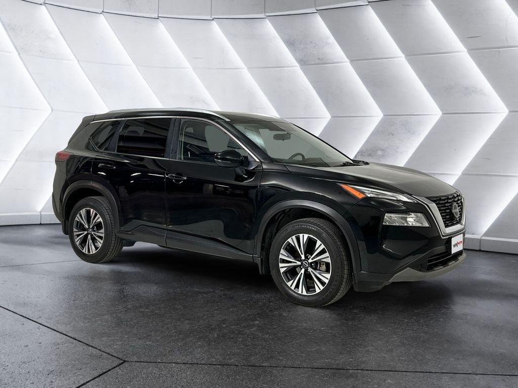 Used 2022 Black Nissan SV image 1