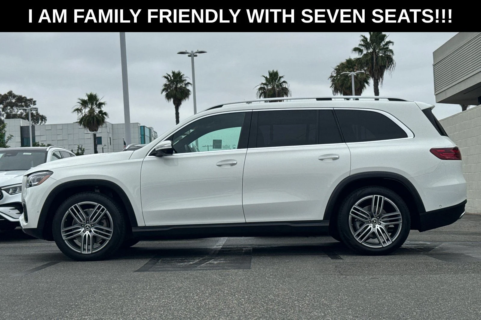 Certified Used 2025 White Mercedes-Benz GLS 450 image 7