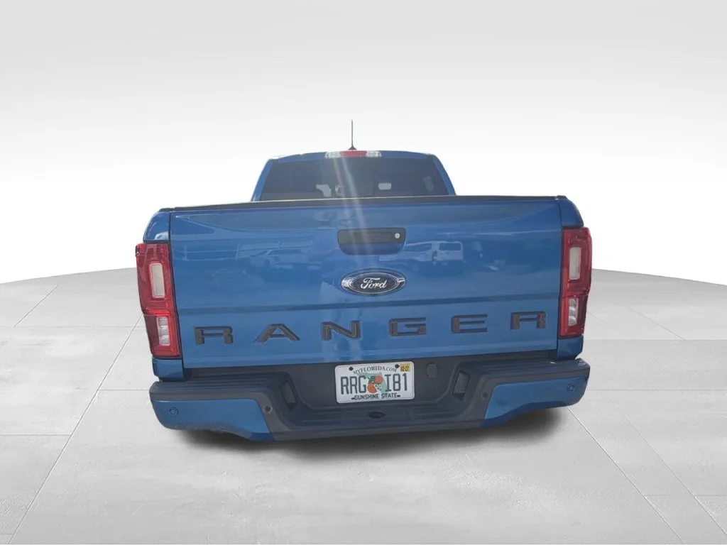 Used 2021 Blue Ford Lariat image 8
