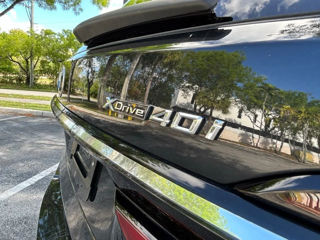 Certified Used 2025 Black BMW xDrive40i image 50