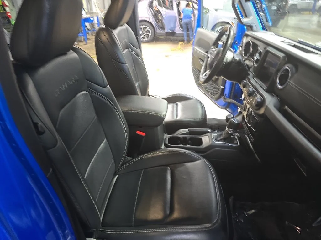 Certified Used 2022 Blue Jeep Unlimited Sahara image 12