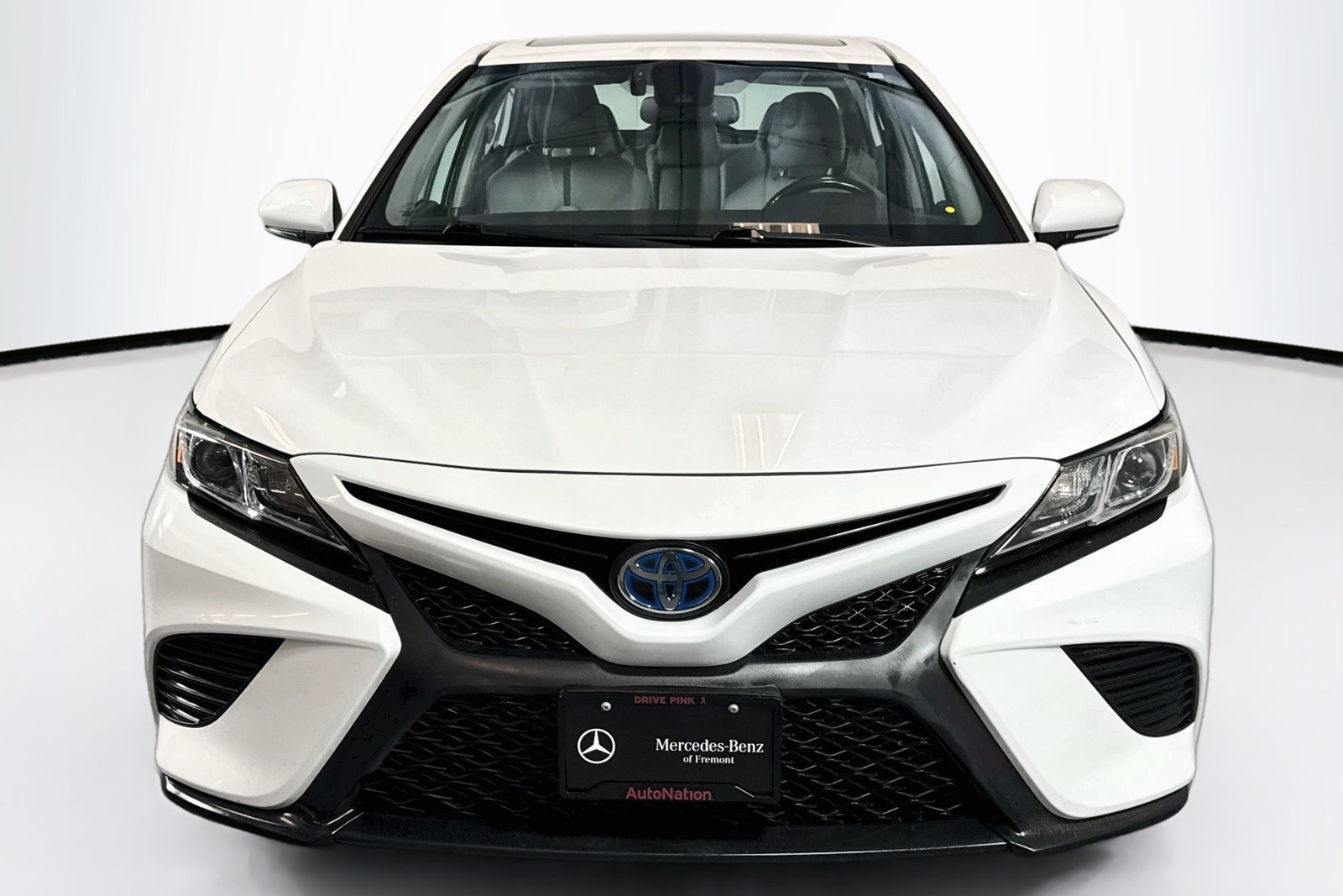 Used 2019 White Toyota Hybrid SE image 2