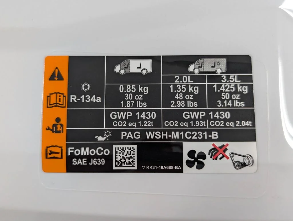 New 2026 Oxford White Ford Cargo Van image 21