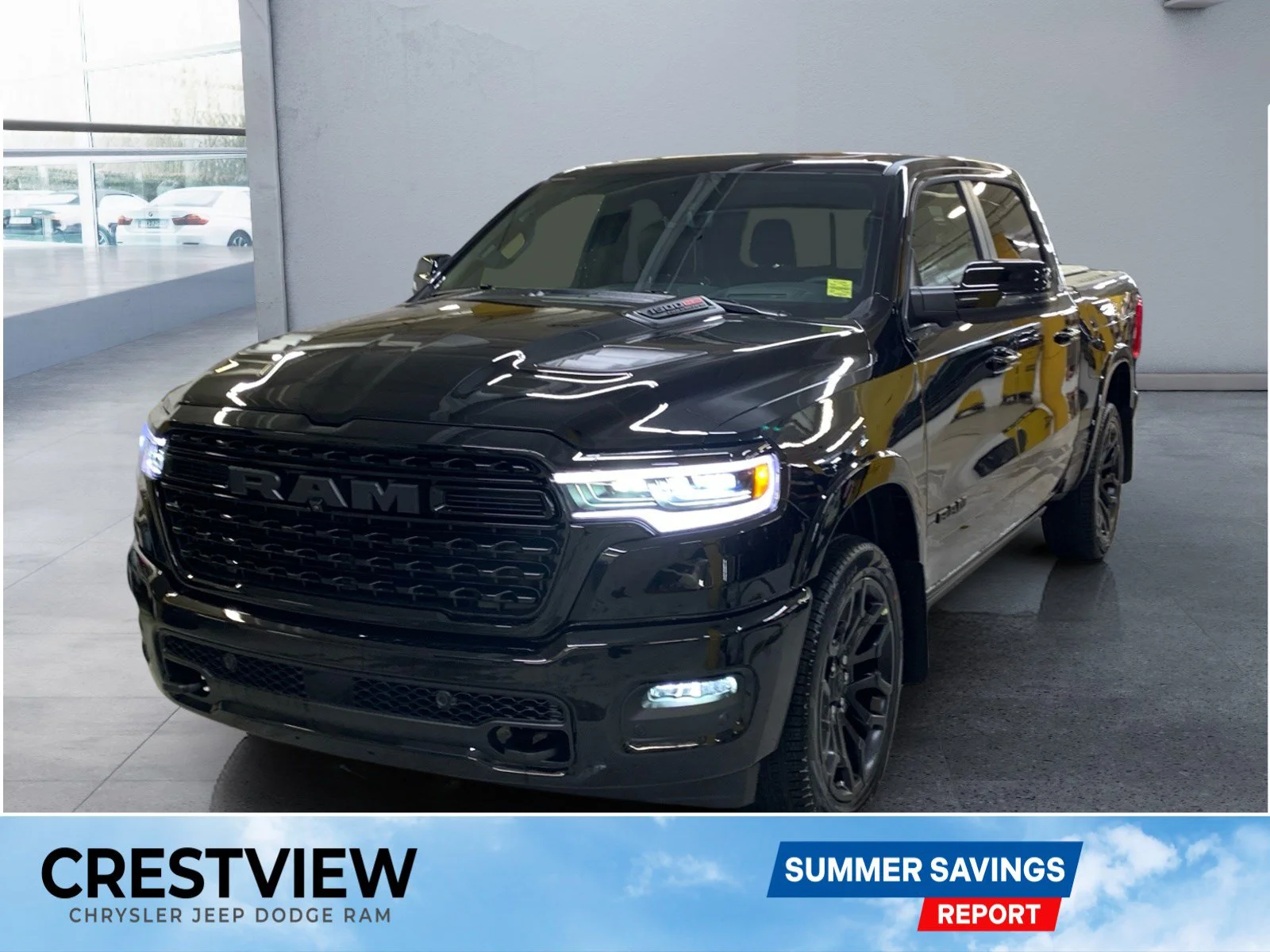 New 2026 Diamond Black Crystal Pearl Ram Limited image 1