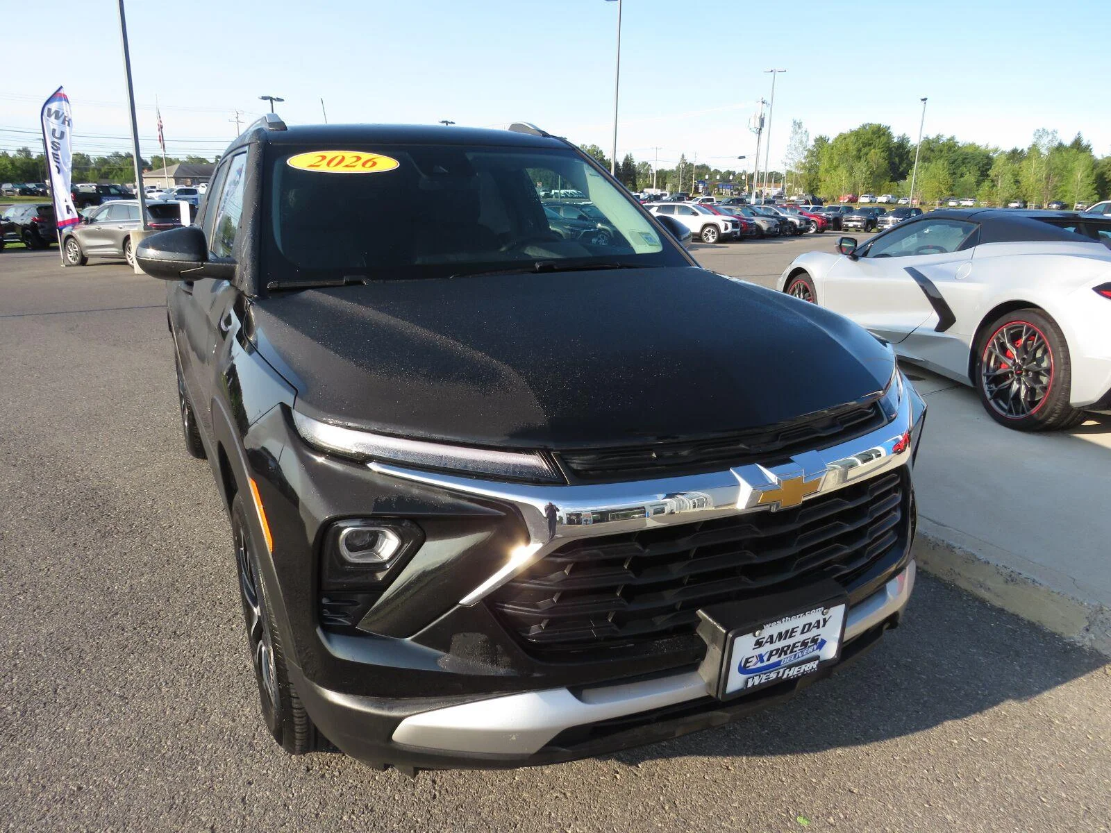 Used 2026 Mosaic Black Metallic Chevrolet LT image 3